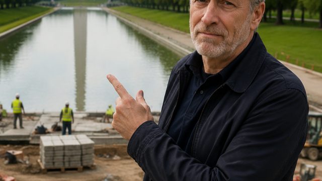 Jon Stewart Questions Renovations at Trump’s Reflecting Pool | overhaul boku no hero, togel naik har