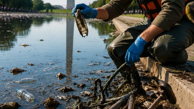 Unexpected Discoveries in the Reflecting Pool Raise Environmental Concerns | game merakit pc di pc, 