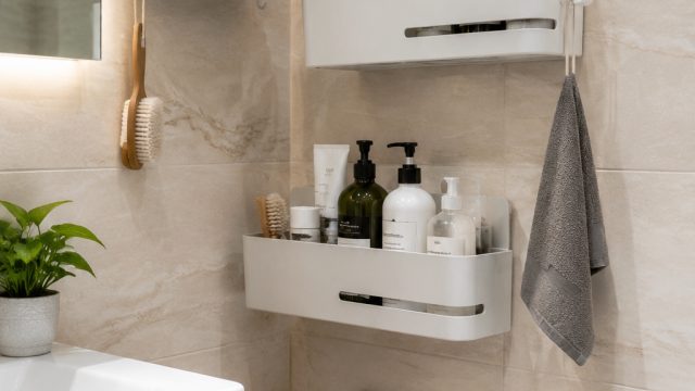 Innovative Bathroom Storage Solutions Without Drilling