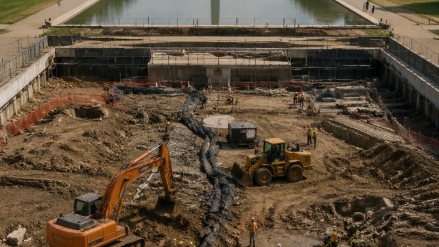 Challenges Mount in Trump’s Reflecting Pool Renovation | cara ambil uang di slot, salju slot