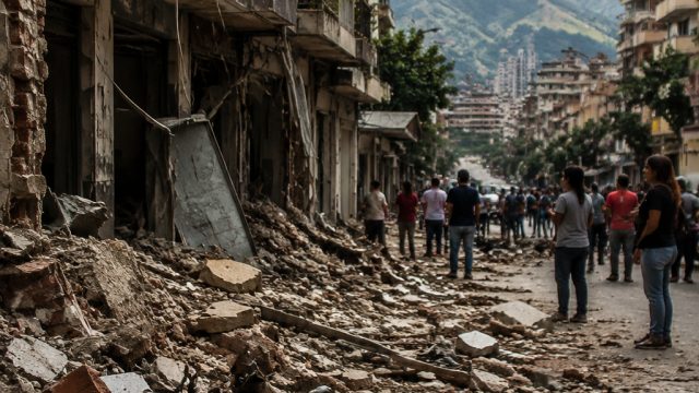 Venezuela Faces Aftermath of Devastating Earthquakes in Caracas